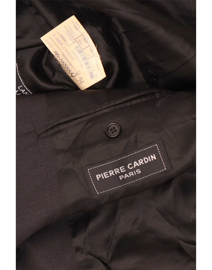 Pierre Cardin Herre 2-knaps blazerjakke IT 50 Stor Grå Uld