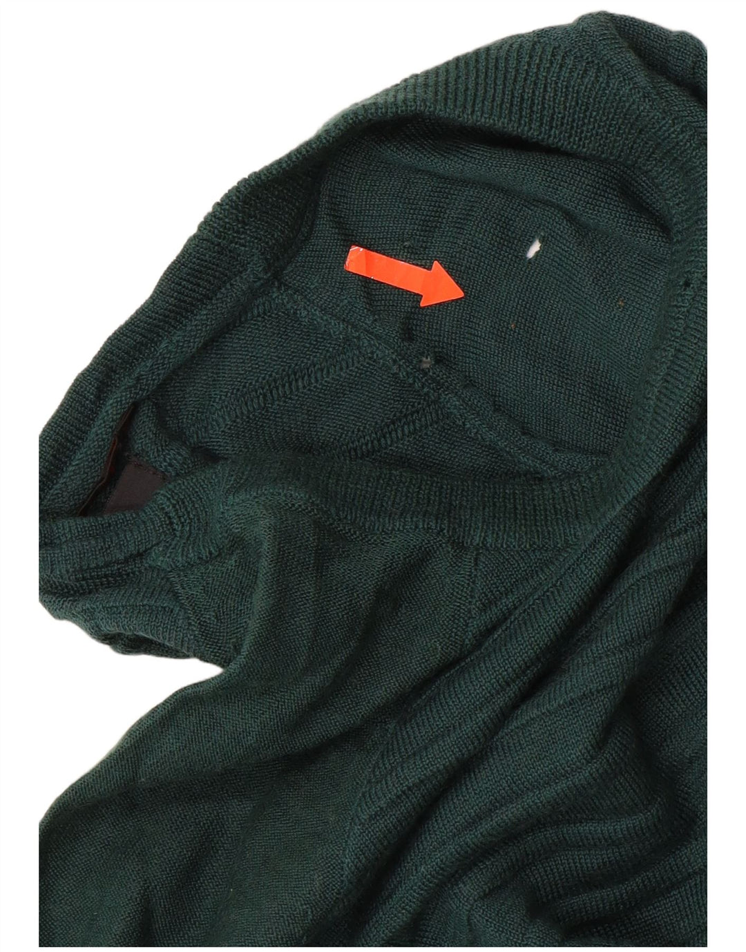 CARRERA Dame Boat Neck Jumper Sweater UK 14 Medium Grøn Stribet