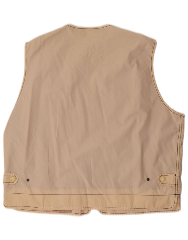 Think Pink Herre Utility Gilet UK 42 XL Beige