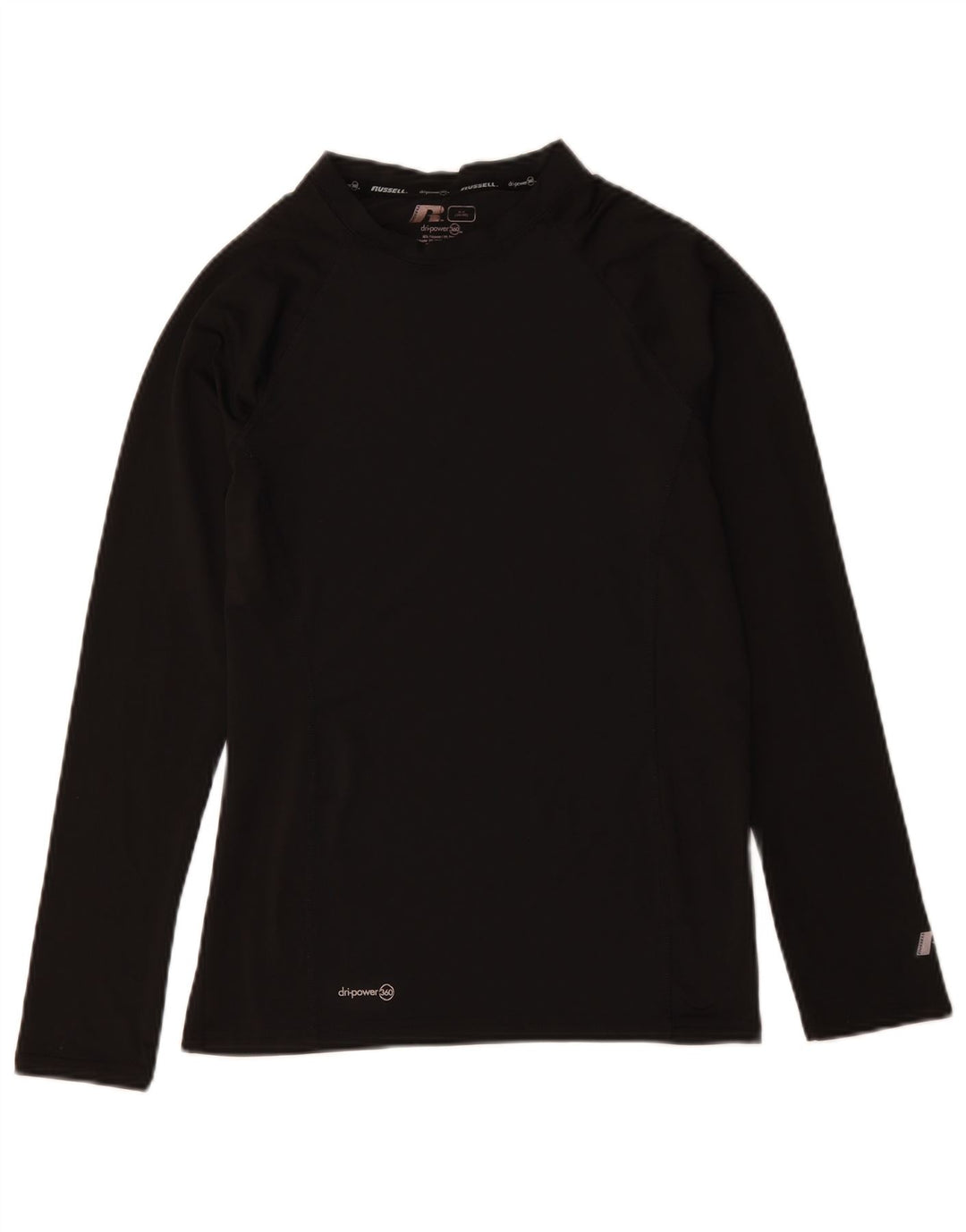 RUSSELL ATHLETIC Herre Top Langærmet Medium Sort Polyester