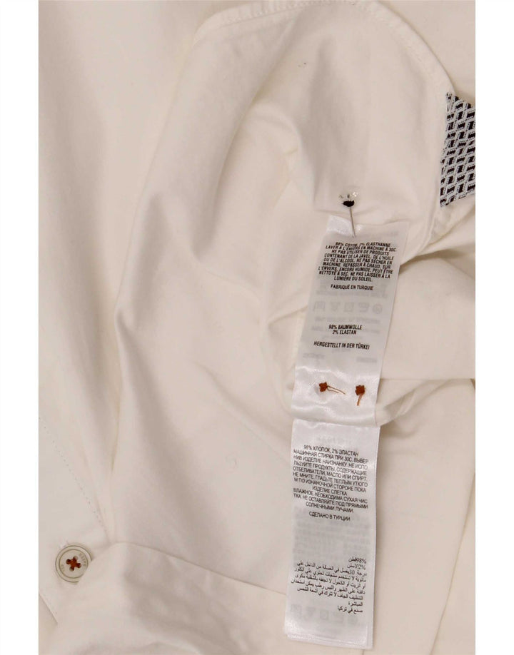 Ted Baker herreskjorte str. 5 XL Hvid bomuld