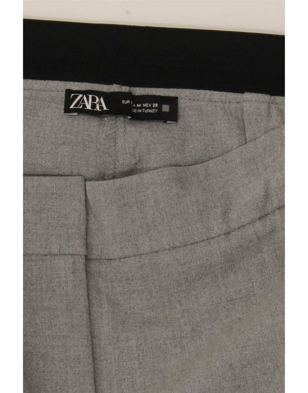 Zara Dame Slim Chino Bukser Medium W28 L27 Grå