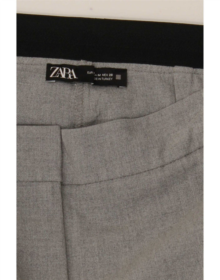 Zara Dame Slim Chino Bukser Medium W28 L27 Grå