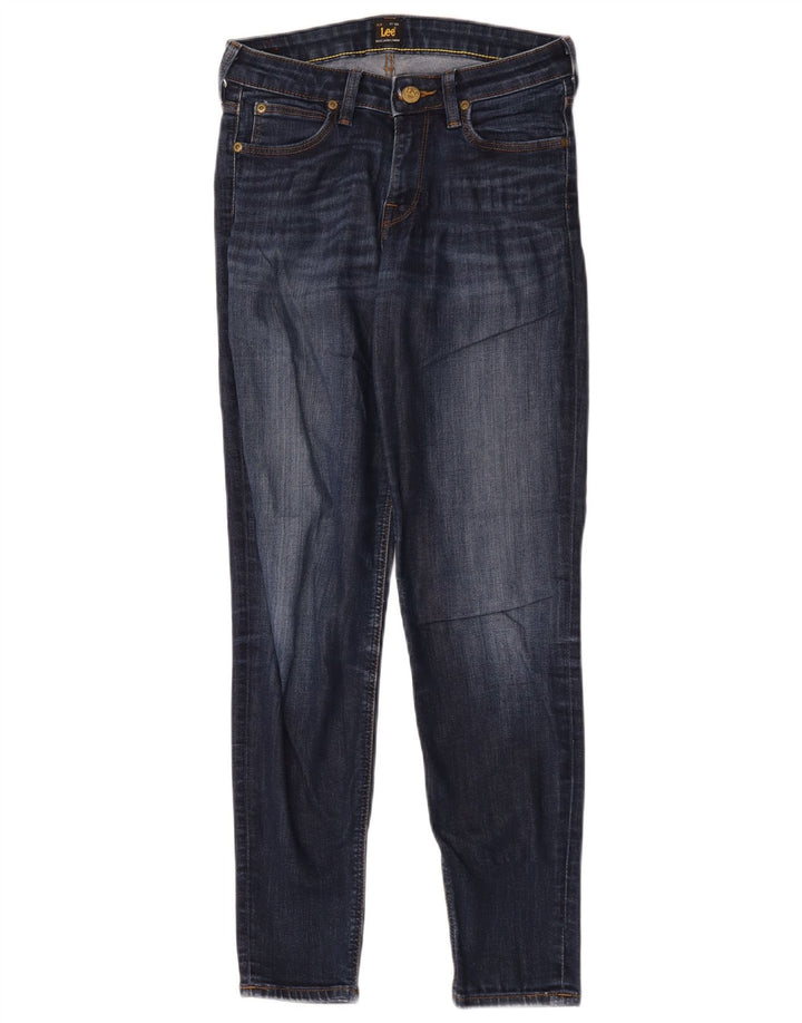 Lee Dame Scarlett Slim Jeans W28 L28 Marineblå Bomuld