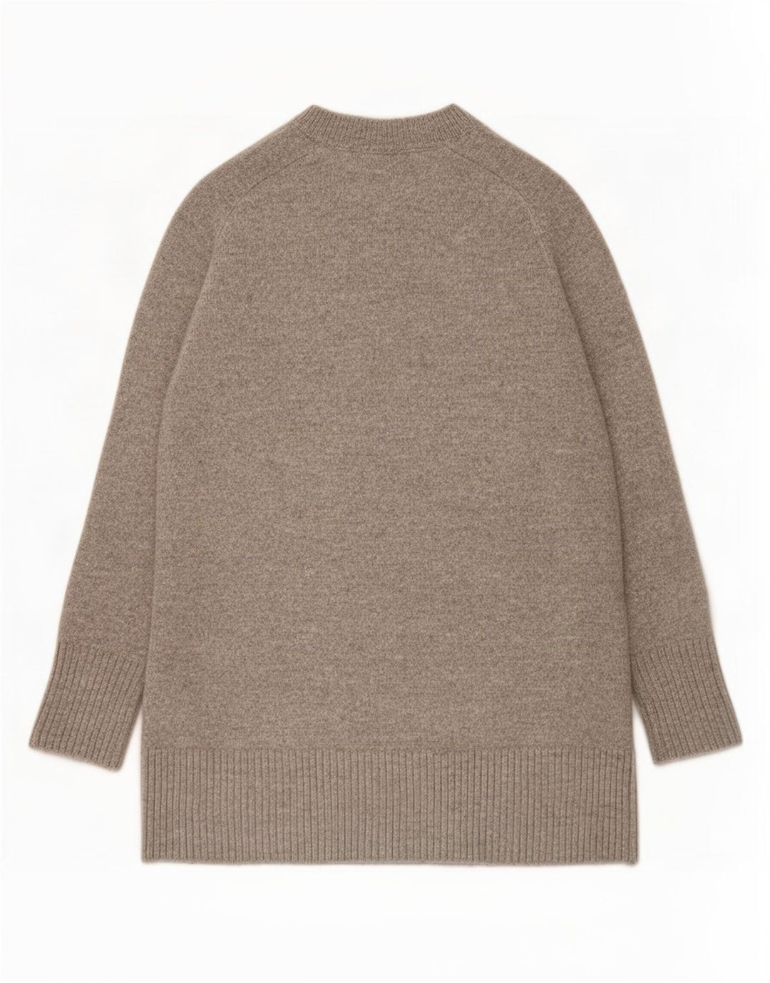 Zara Dame Jumper Dress UK 10 Small Grå Polyester