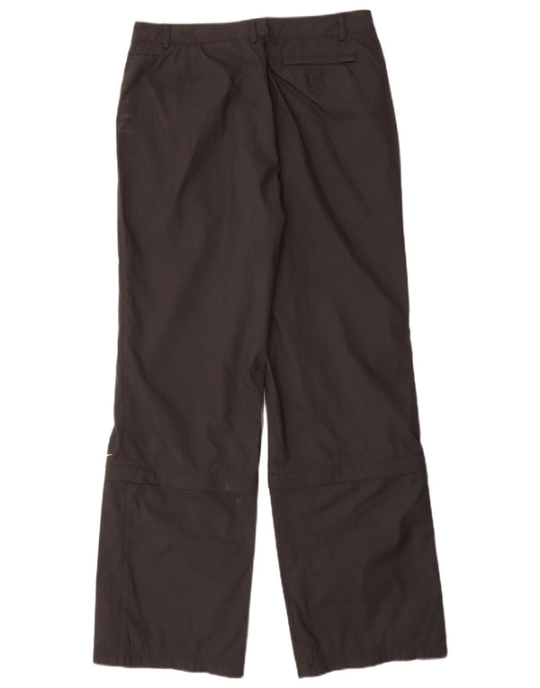 NIKE træningsdragtsbukser til kvinder UK 12 Medium sort polyester