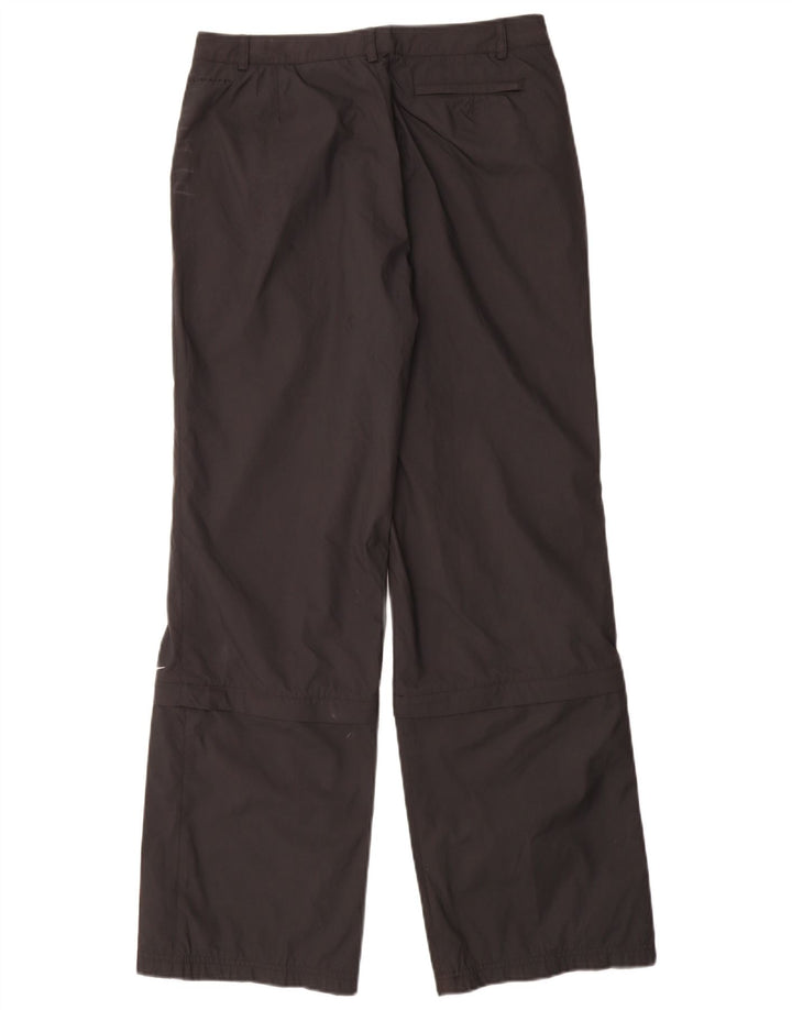 NIKE træningsdragtsbukser til kvinder UK 12 Medium sort polyester