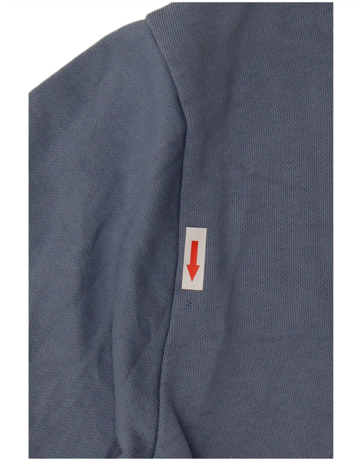 Zara Herre Sweatshirt Jumper XL Blå Bomuld