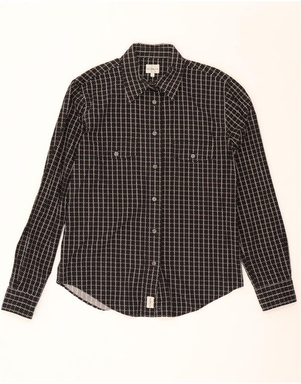 Calvin Klein Jeans Herreskjorte Stor Sort Geometrisk