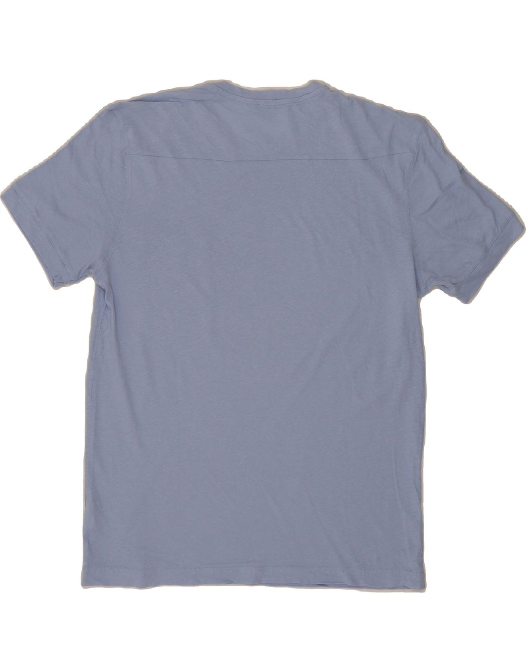BENETTON Mens T-Shirt Top Medium Blue Cotton Vintage Benetton and Second-Hand Benetton from Messina Hembry 
