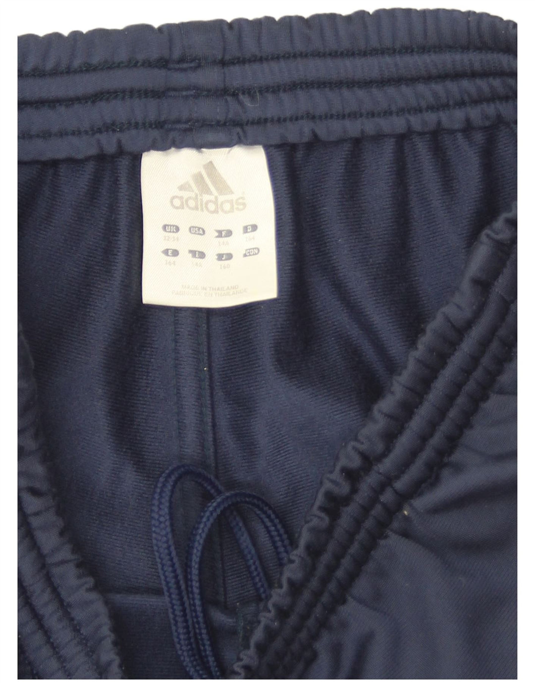 Adidas Træningsdragtsbukser til drenge 13-14 år Marineblå Colourblock Polyester