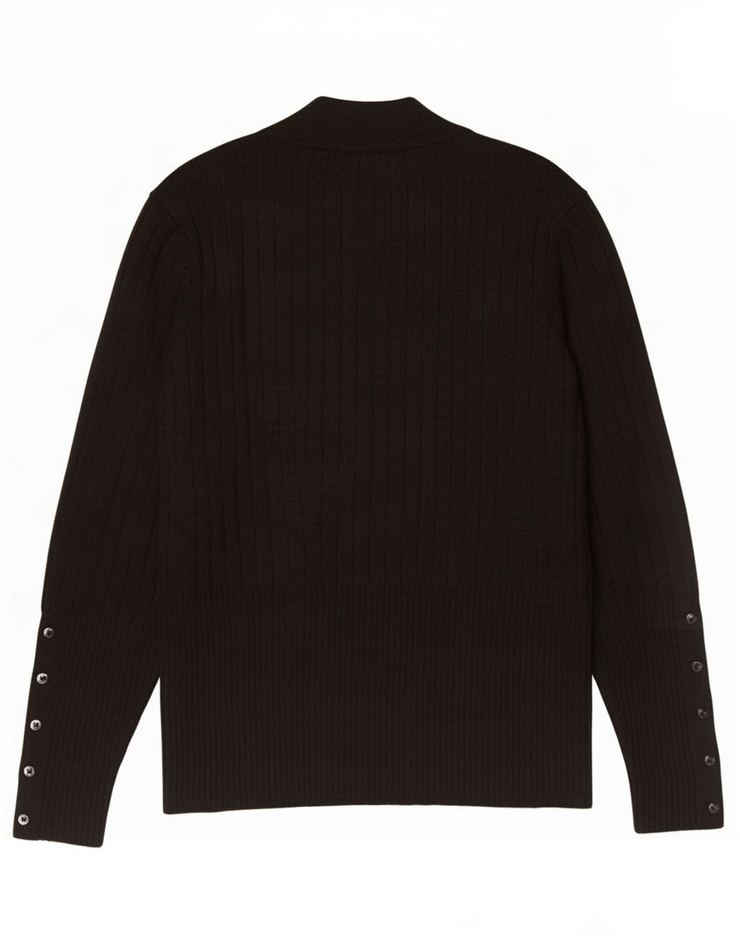 Marks & Spencer Dame Turtle Neck Jumper Sweater UK 14 Medium Black