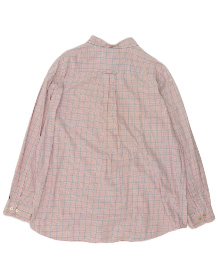 Orvis Herreskjorte 2XL Pink ternet bomuld