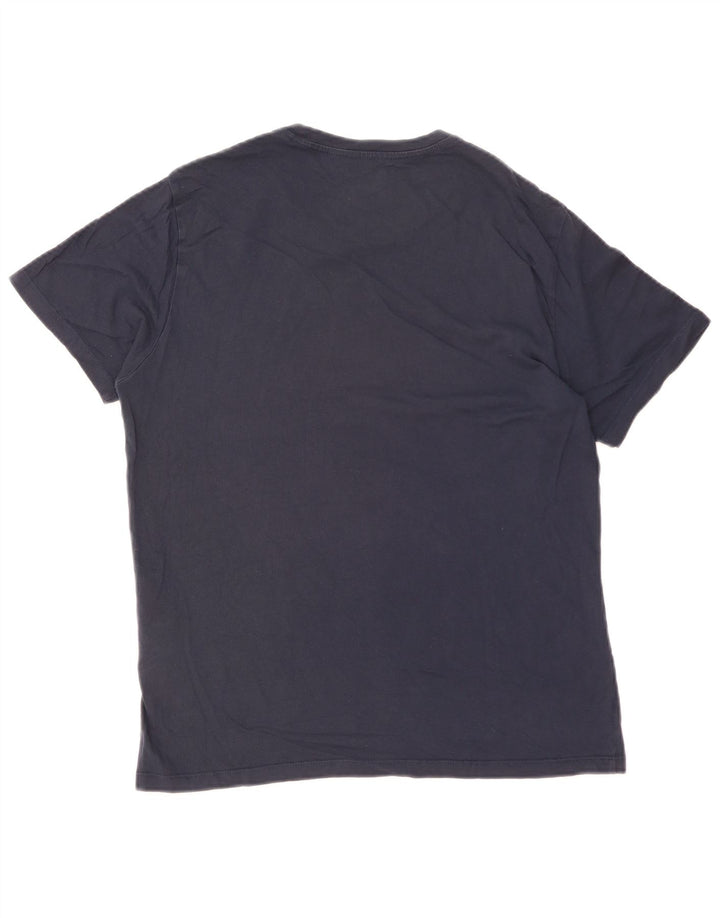 Levi's Herre grafisk T-shirt Top Medium Navyblå Bomuld