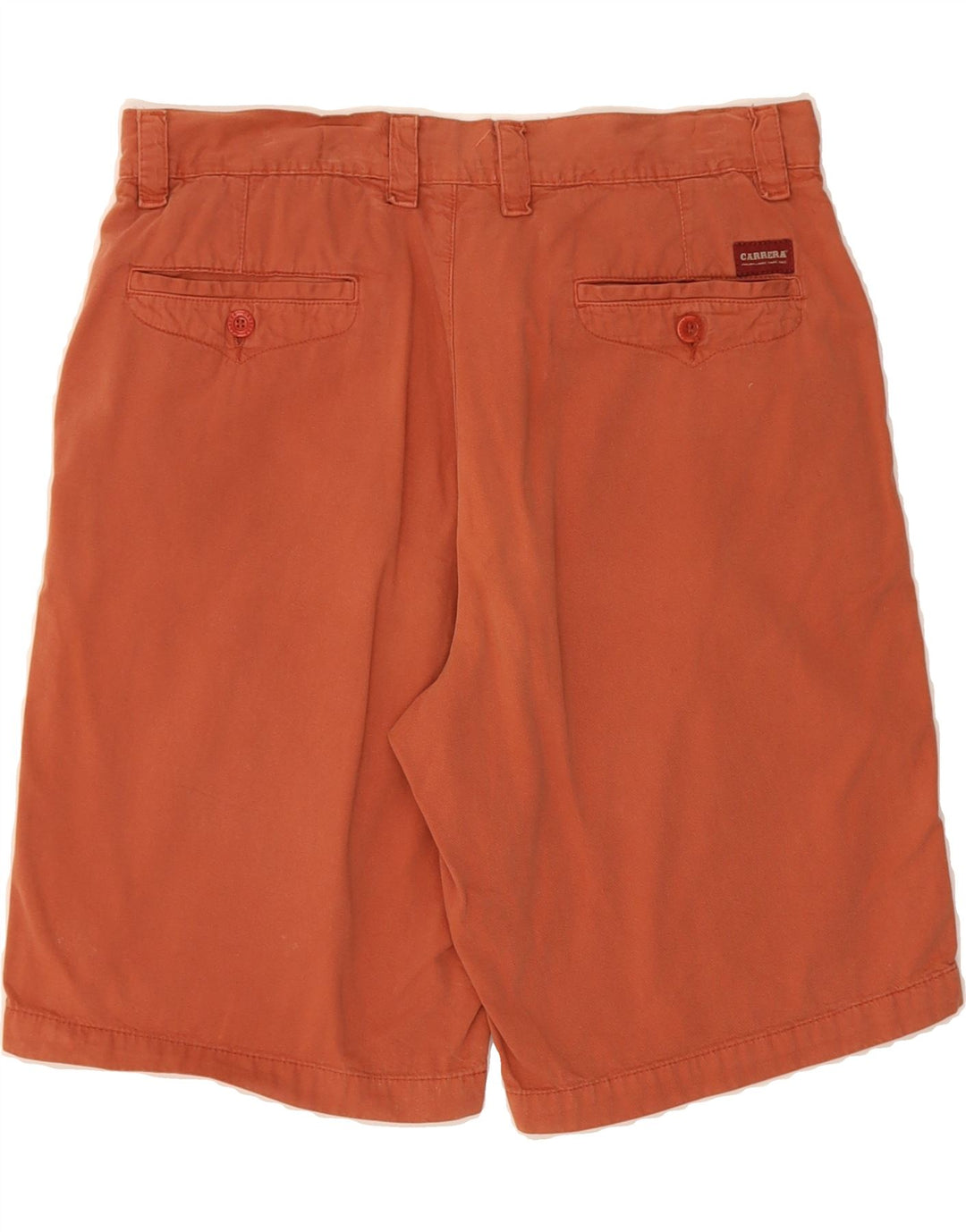 CARRERA Mens Chino Shorts IT 50 Large W32 Orange Cotton Vintage Carrera and Second-Hand Carrera from Messina Hembry 