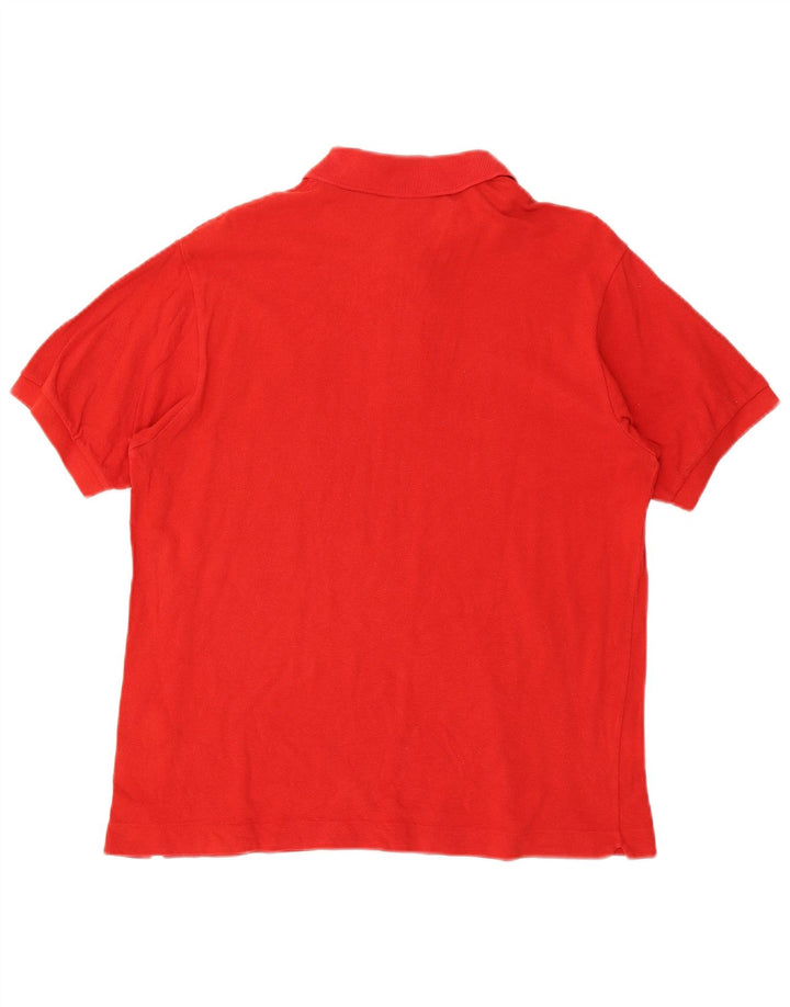 Lacoste Herre Polo Shirt Str. 5 Large Rød