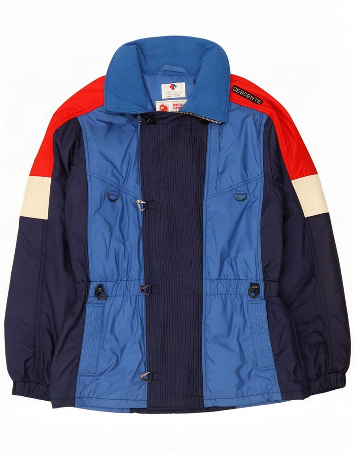 Descente Herre Skijakke IT 56 3XL Navy Blue Colourblock Polyester