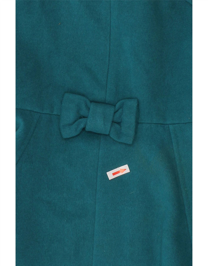 Monsoon Girls overfrakke 5-6 år turkis polyester