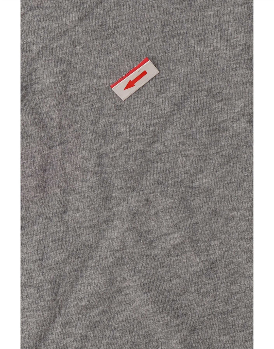 Tommy Hilfiger Dame Sweatshirt Jumper UK 14 Mellem grå stribet bomuld