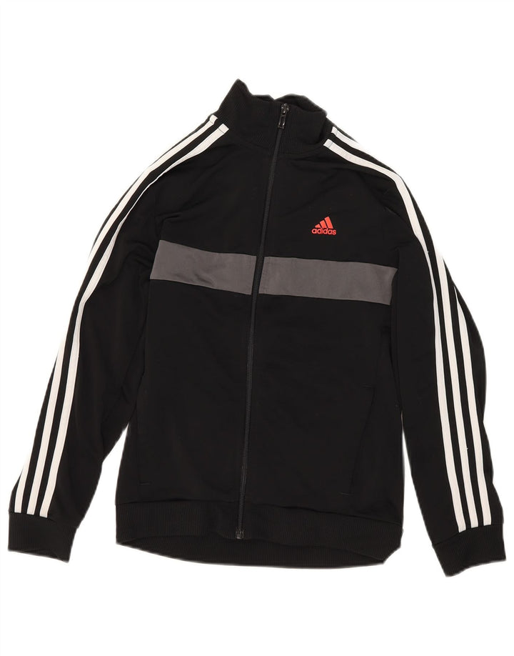 Adidas Træningsdragt Topjakke til drenge 11-12 år Sort Colourblock