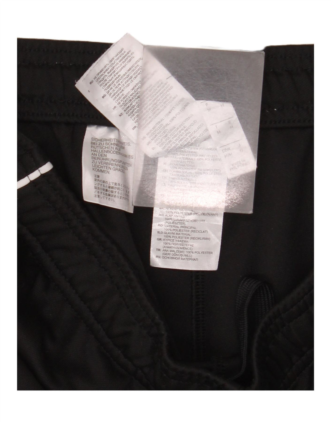 Adidas Træningsdragtsbukser til mænd Medium Sort Polyester