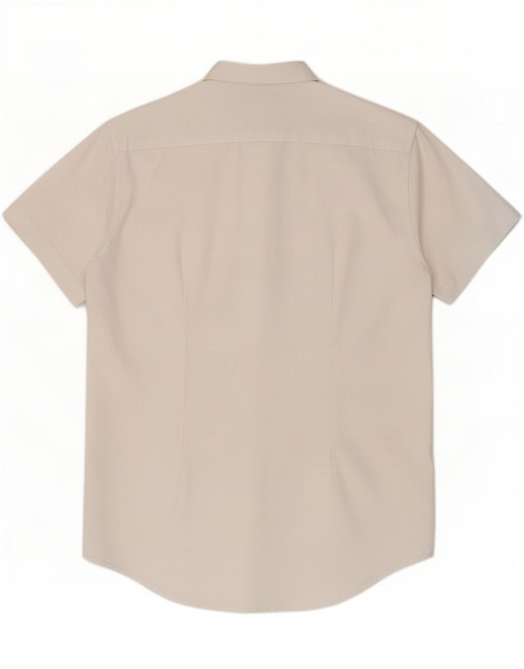 Zara Herre Kortærmet Slim Fit skjorte Medium White