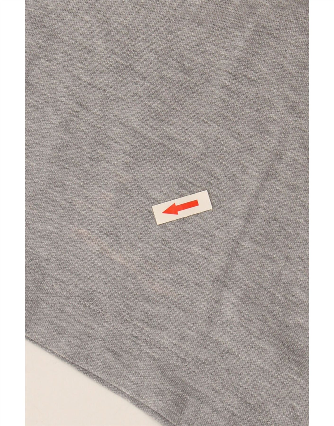 BENETTON Dame Polo Shirt UK 14 Medium Grå