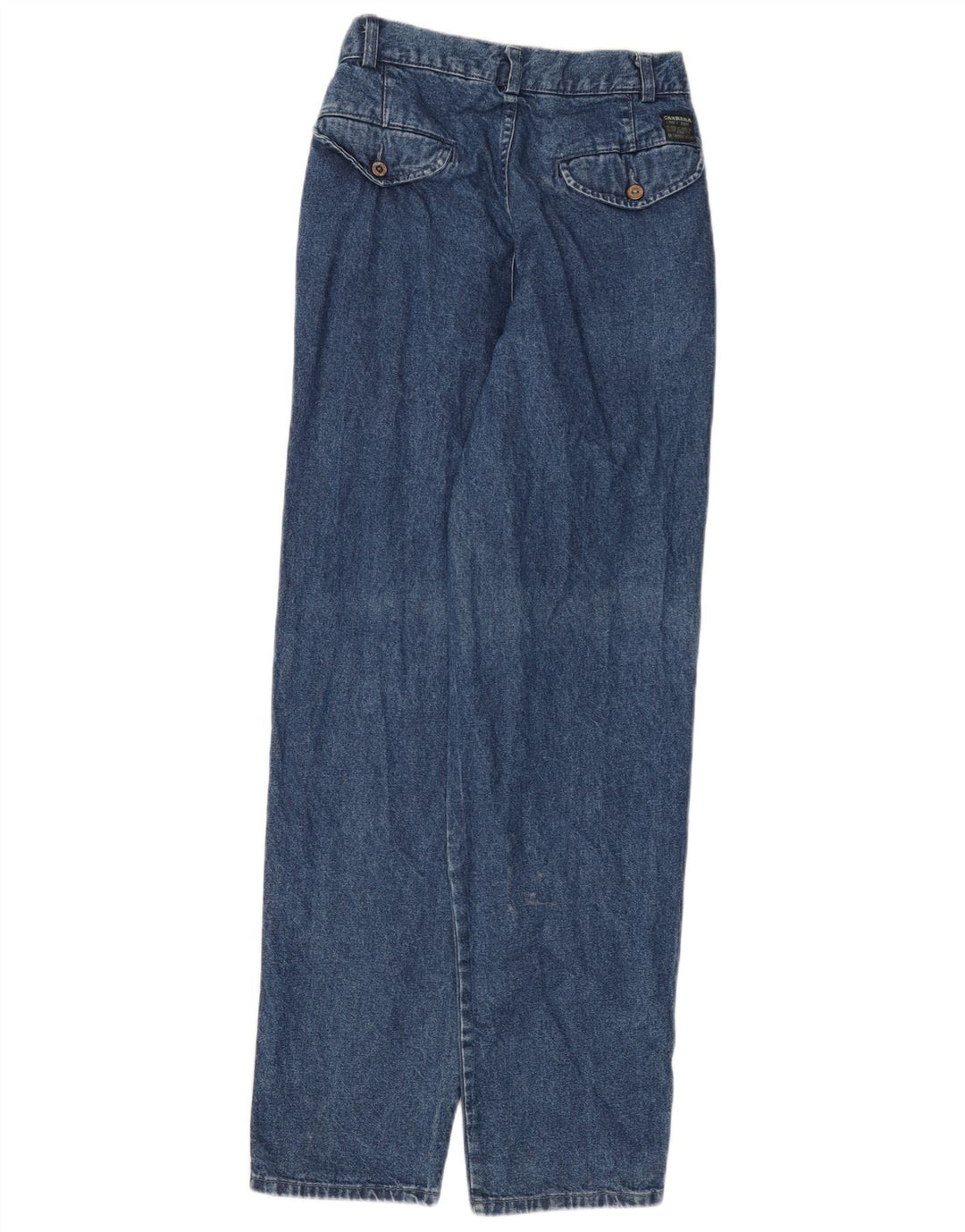 Carrera Dame Jeans med høj talje IT 44 Medium W28 L31 Blå Bomuld