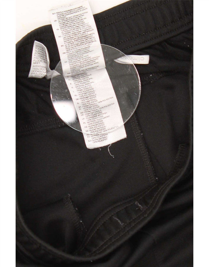 Adidas Womens Climalite træningsdragt Bukser UK 10 Small Black Polyester