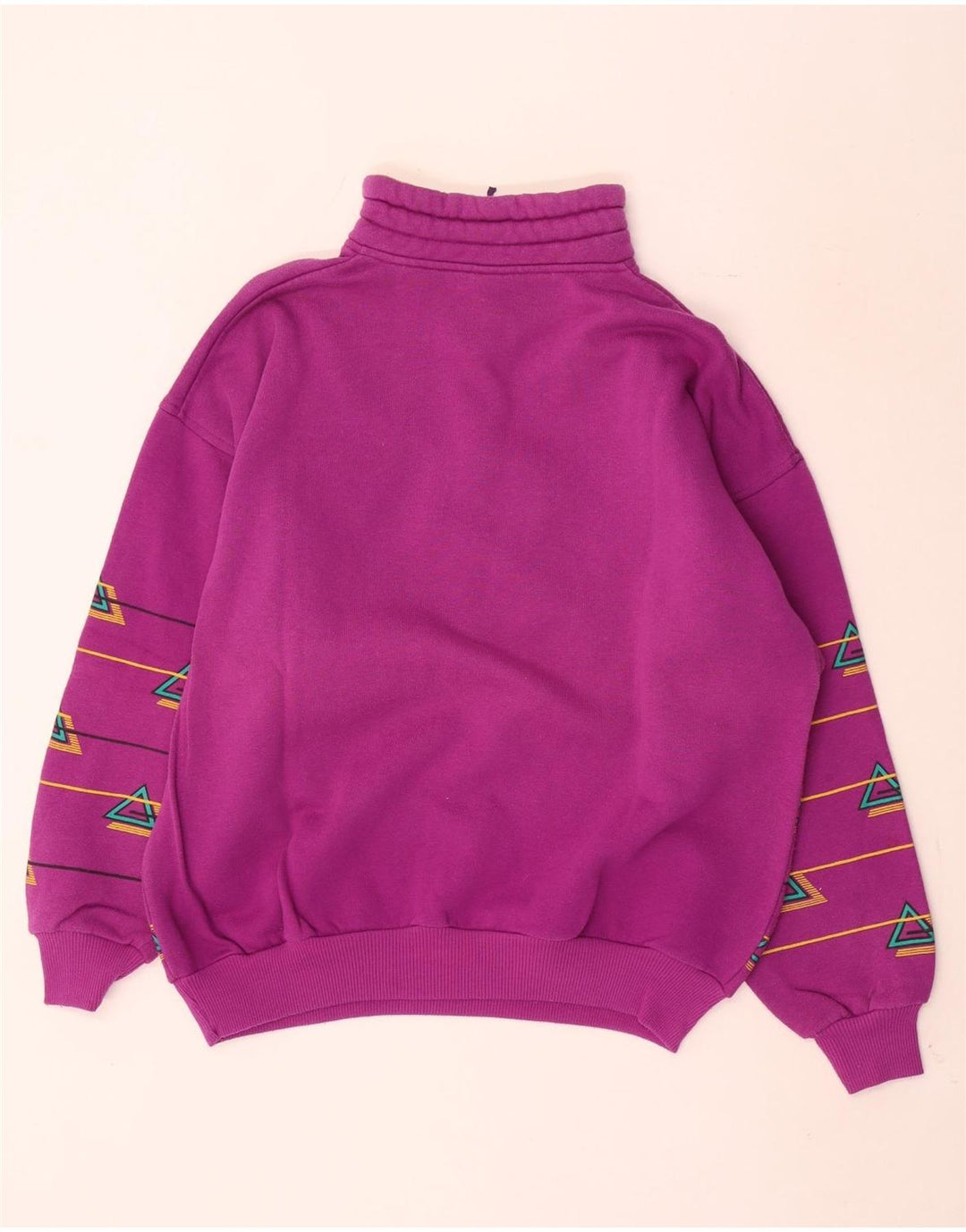 Rodeo Dame grafisk hel træningsdragt EU 40 Medium Pink Geometrisk Retro