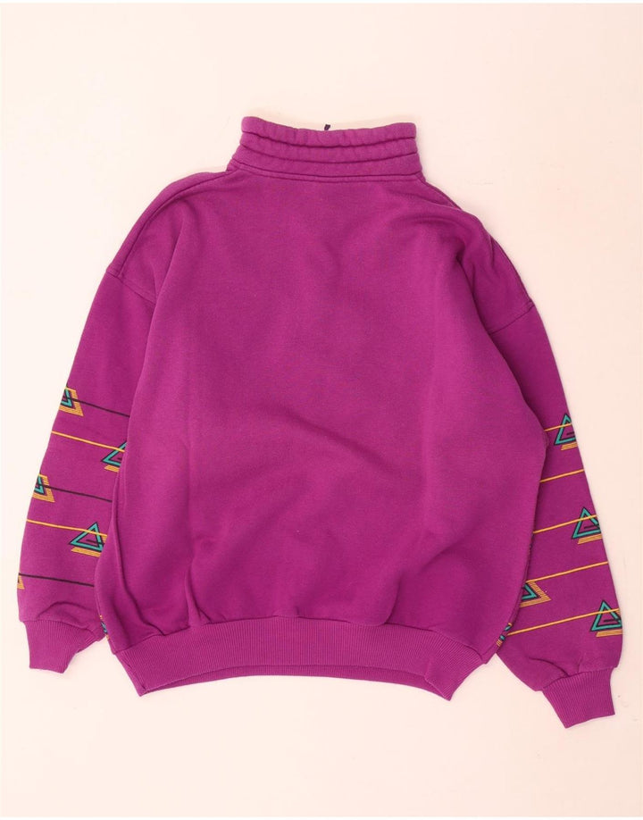 Rodeo Dame grafisk hel træningsdragt EU 40 Medium Pink Geometrisk Retro