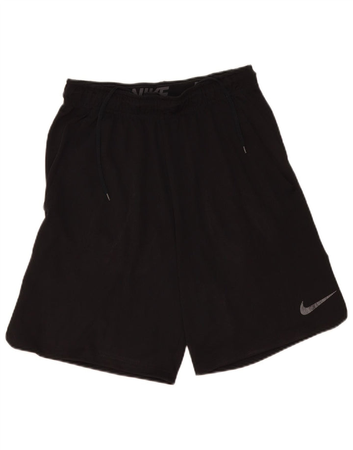 Nike Herre Dri Fit Sportshorts Small Black Polyester