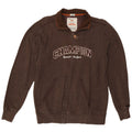 Champion Womens Rochester Graphic Tracksuit Top Jacket UK 16 Large Brown