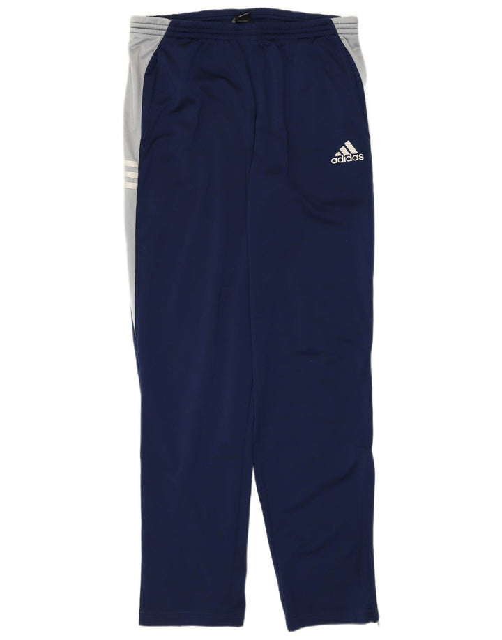Adidas Træningsdragtsbukser til drenge 15-16 år Marineblå Colourblock Polyester