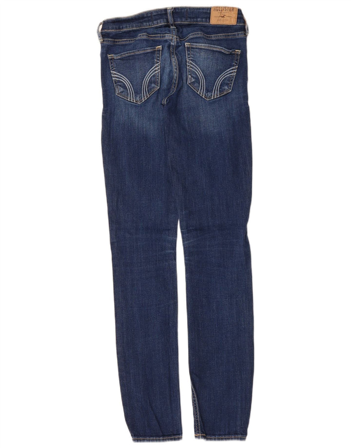 HOLLISTER Dame Skinny Jeans US 0 XS W24 L31 Blå Bomuld
