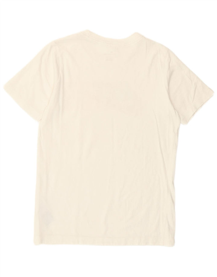 Nike Boys Grafisk T-Shirt Top 12-13 år Stor Off White Bomuld