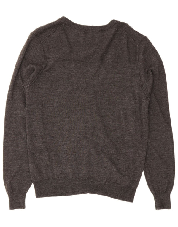 Z ZEGNA dame cardigan sweater US 6 Medium Grey Uld