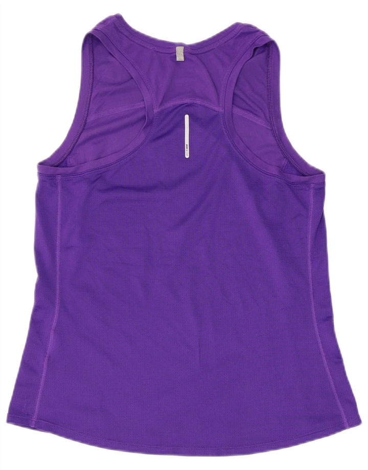 NIKE Dame Dri Fit Vest Top UK 12 Medium Lilla
