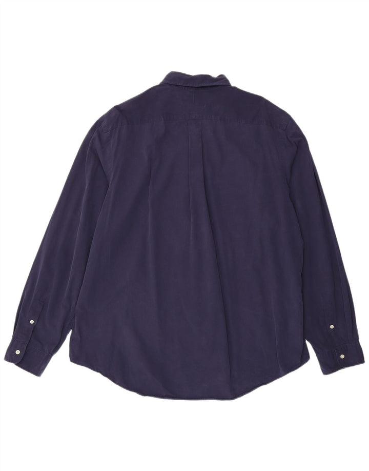Ralph Lauren herreskjorte 2XL marineblå bomuld