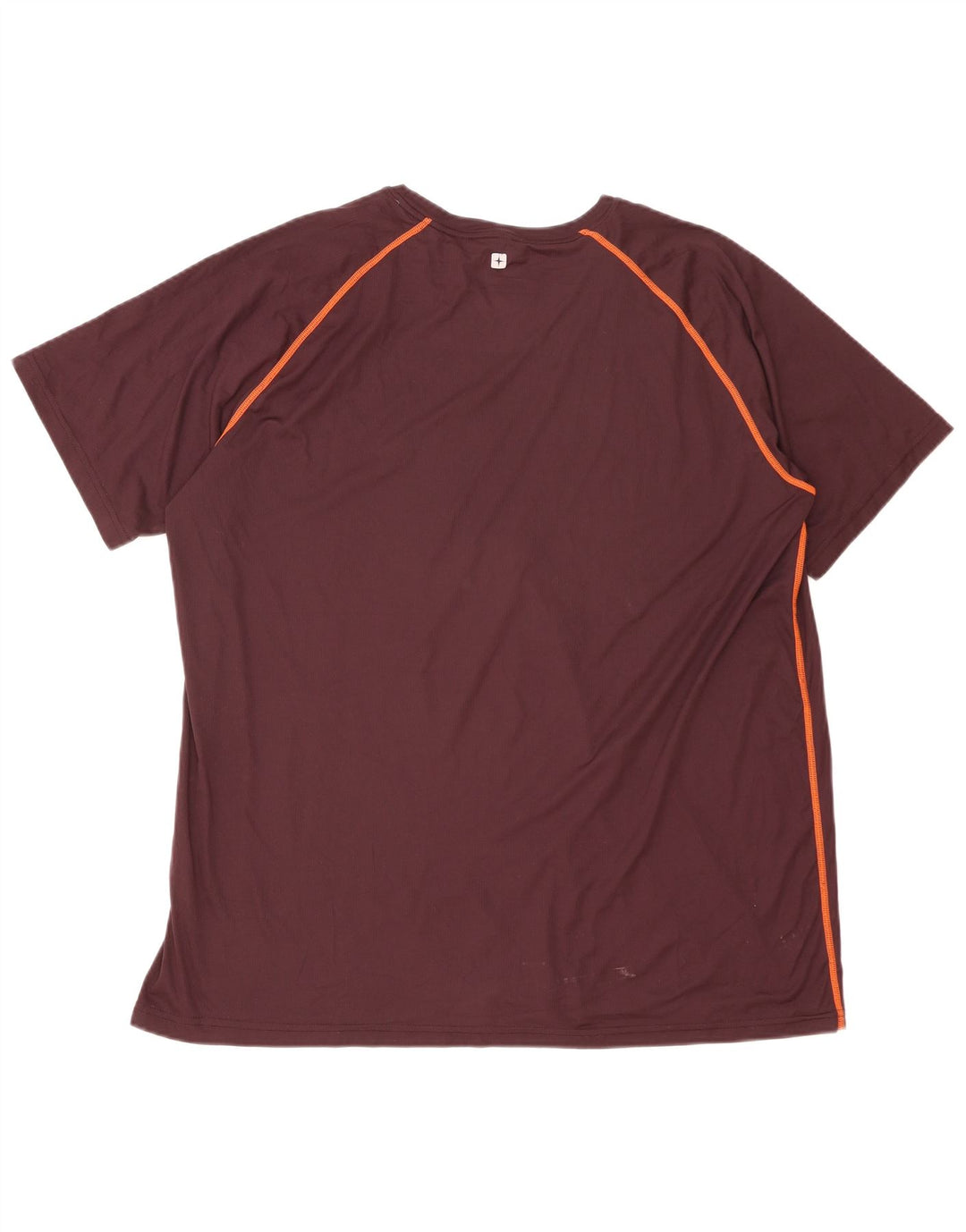 Mountain Warehouse Herre T-Shirt Top XL Maroon Polyester