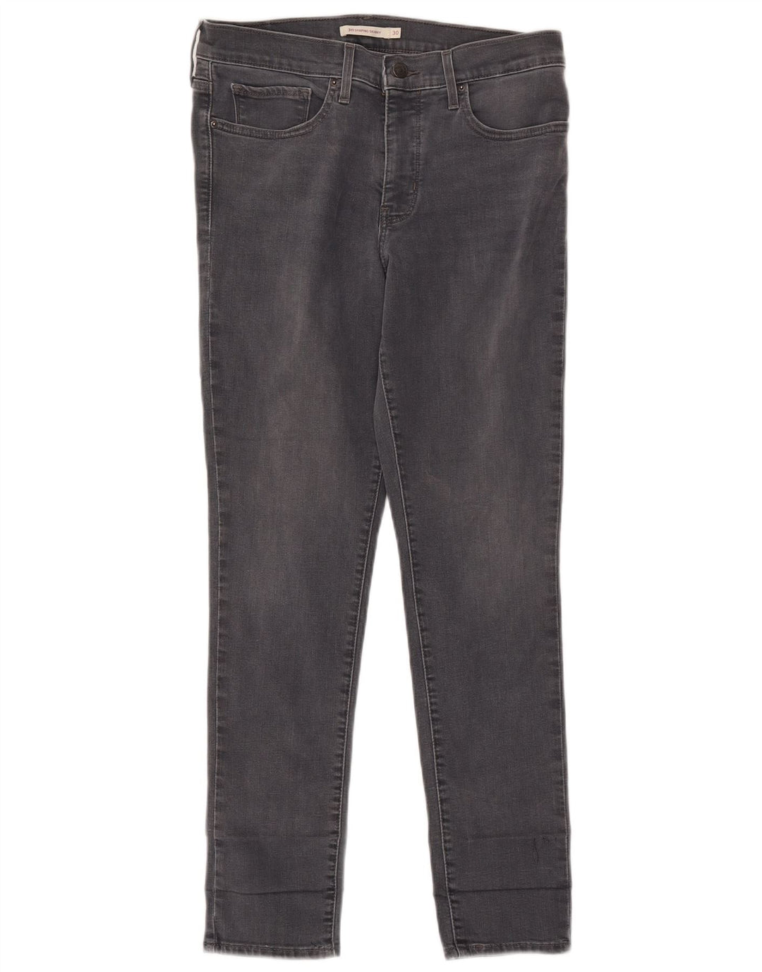 LEVI'S Dame 311 Shaping Skinny Jeans W30 L30 Grå Bomuld