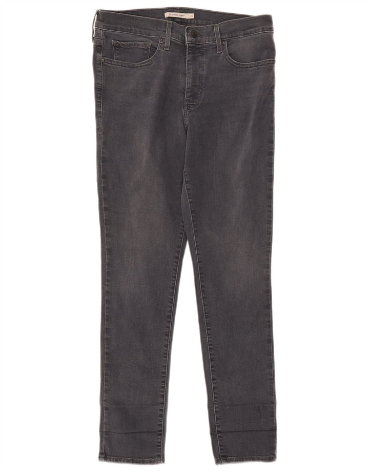 LEVI'S Dame 311 Shaping Skinny Jeans W30 L30 Grå Bomuld