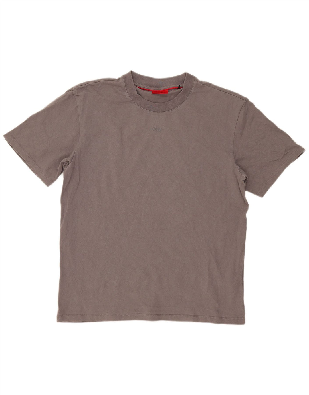 Hugo Boss Herre T-Shirt Top Stor Grå Bomuld