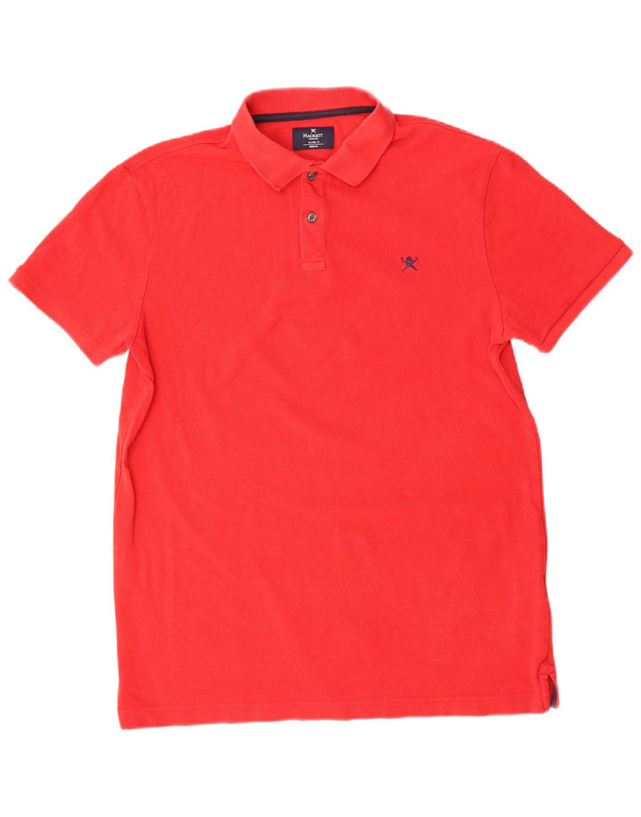 Hackett Herre Classic Fit Polo Shirt Medium Rød Bomuld