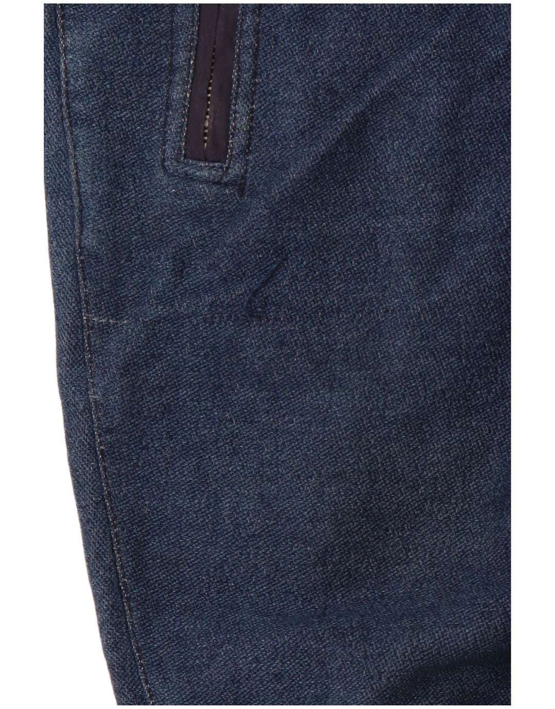 ZARA Joggers til mænd Cropped Trousers XL Blå Bomuld