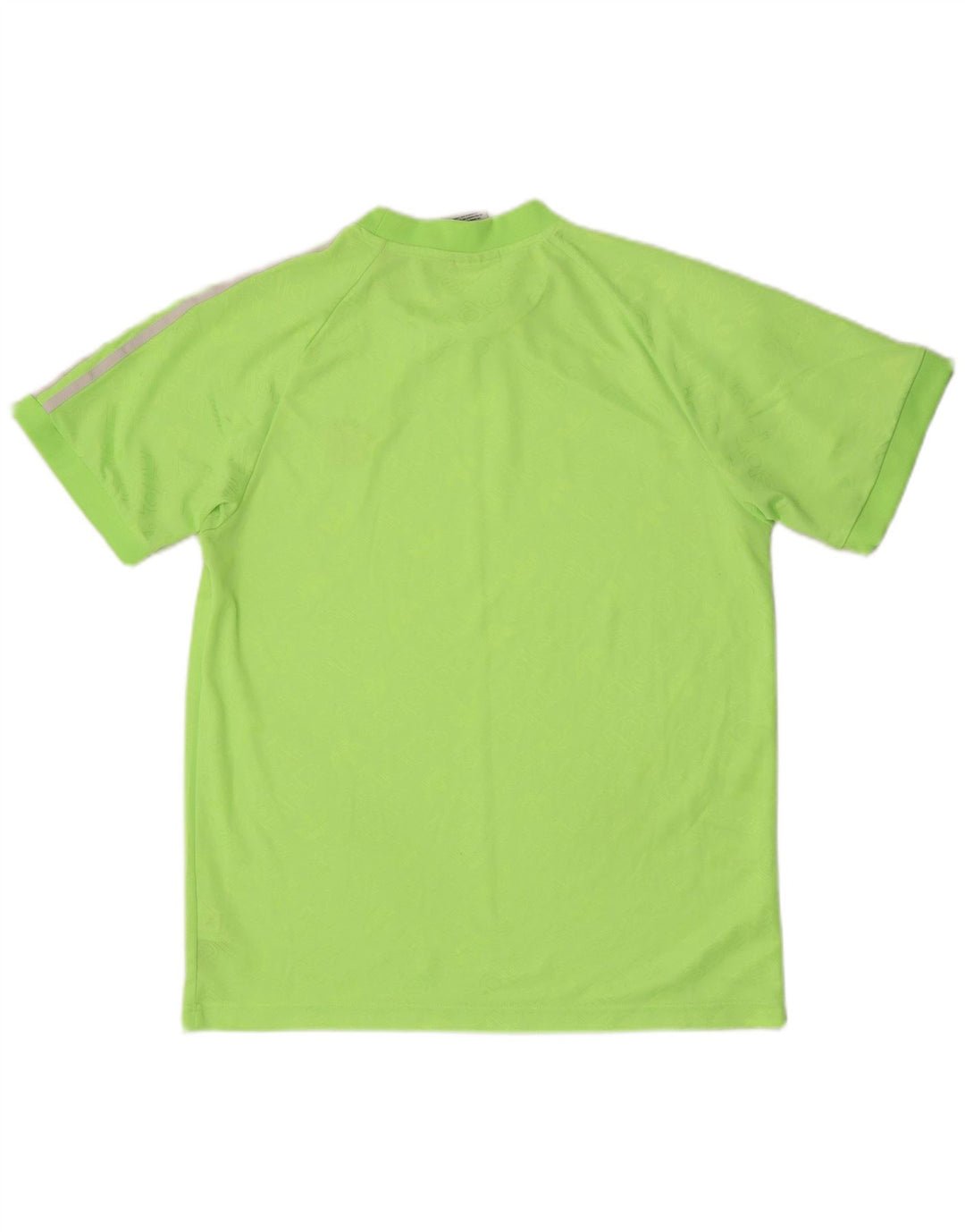 Adidas Grafisk T-shirt top mellem grøn polyester til mænd