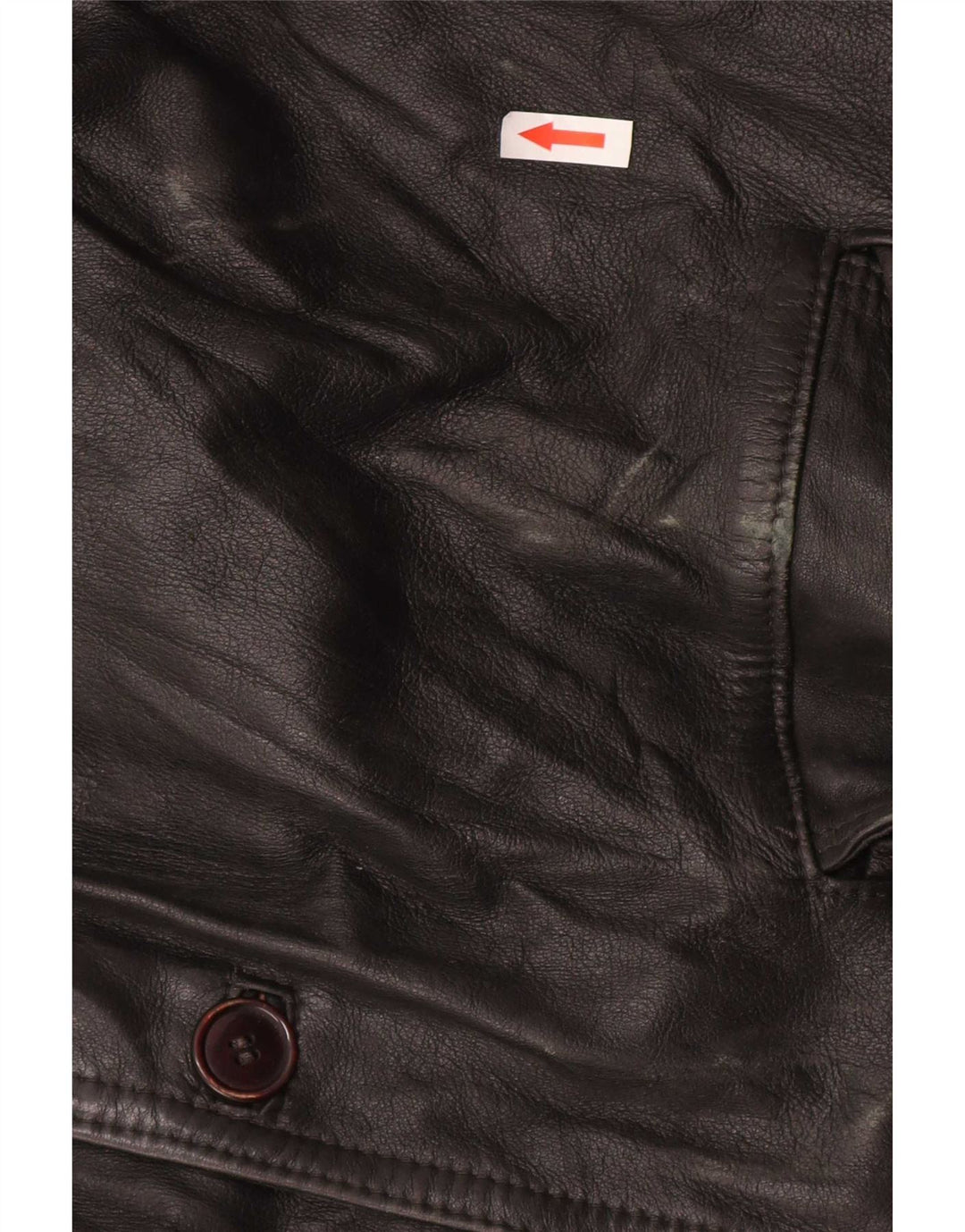 Vintage herre læderjakke UK 40 Large Black