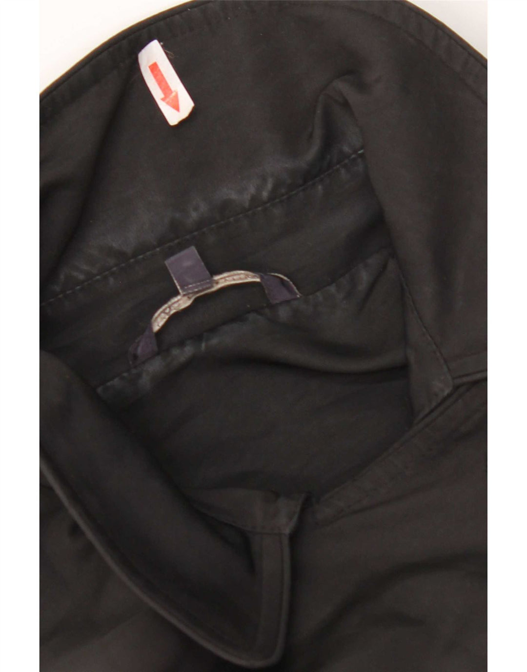 Marks & Spencer Trench Coat til kvinder UK 10 Lille sort polyester