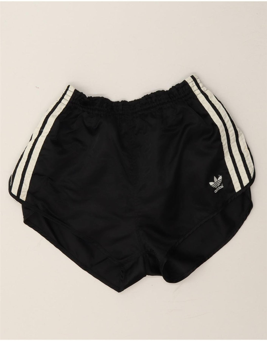Adidas sportsshorts til kvinder UK 14 Stor sort polyamid
