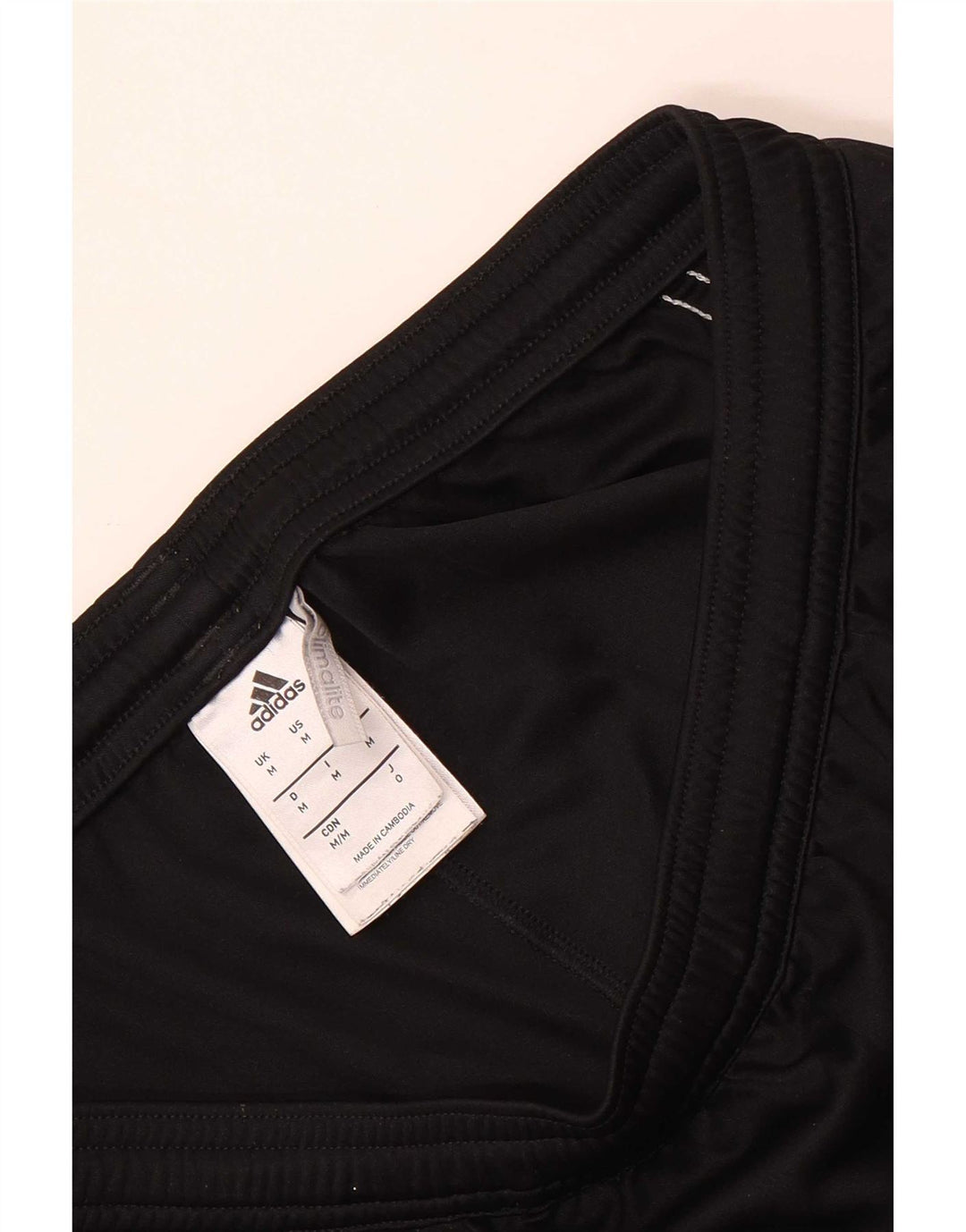 Adidas Herre Climalite Sportshorts Medium Sort Colourblock Polyester